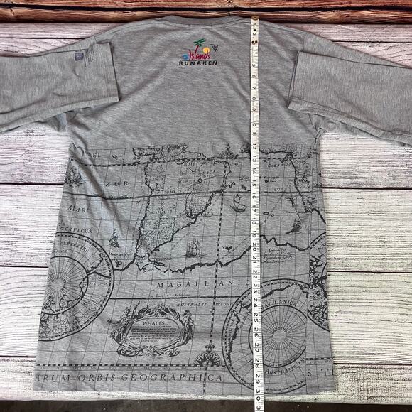 Vintage 1990s Killer Whales All Over Print Long Sleeve Shirt - Picture 6 of 6